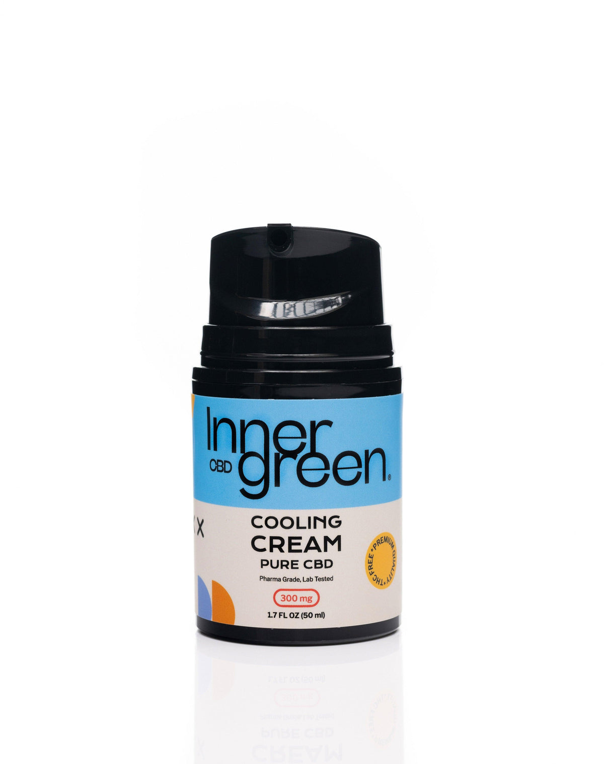 CBD Cooling Cream 300mg | Pure Isolate CBD Topicals | Innergreen CBD