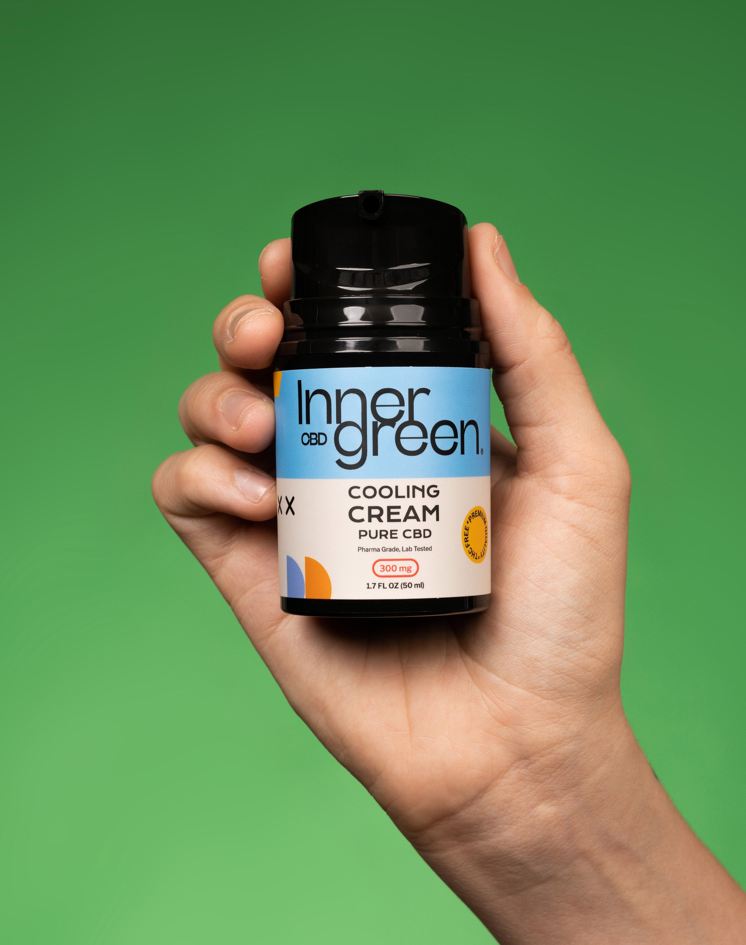 CBD Cooling Cream 300mg | Pure Isolate CBD Topicals | Innergreen CBD