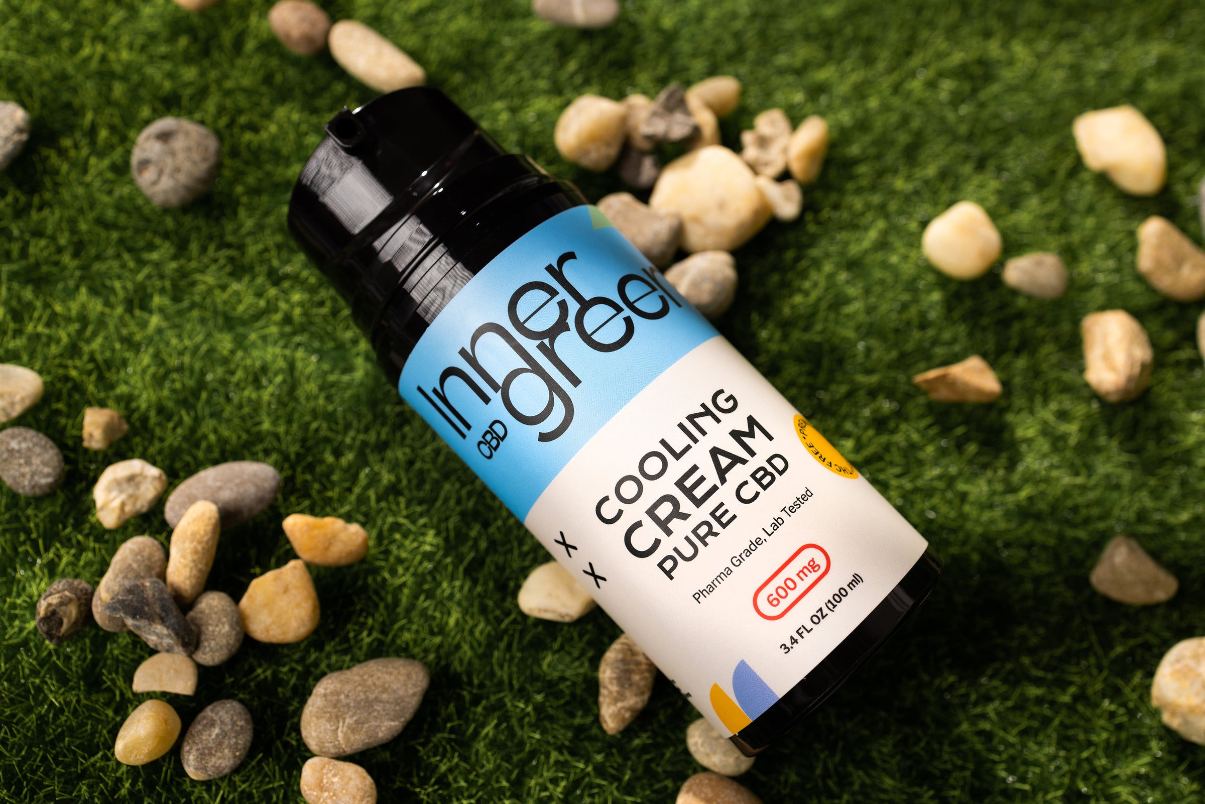 CBD Cooling Cream 300mg | Pure Isolate CBD Topicals | Innergreen CBD